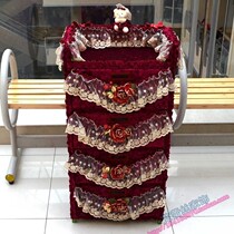 European style cupboard four-draw cabinet lace clothing storage cabinet Cabinet baby wardrobe bedside cabinet childrens wardrobe