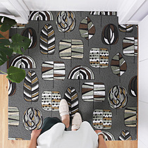 Silk ring mat Door mat Carpet doormat Entrance door foyer non-slip mat Household entrance plastic rub mat