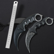  Outdoor camping eagle claw knife High hardness sharp claw knife Self-defense female portable knife Special war saber cutting knife