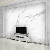 TV background wall wallpaper 2020 Nordic minimalist marble wallpaper seamless wall cloth living room bedroom mural