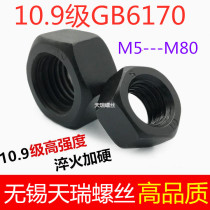 10 9 GB6170 hex nut nut M6M8M10M12M14M16M18M20M22M36