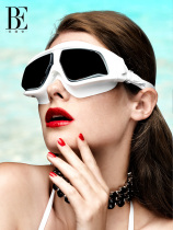 BE van der An big frame flat light myopia swimming goggles high-definition professional waterproof anti-fogging men and women universal swimming glasses