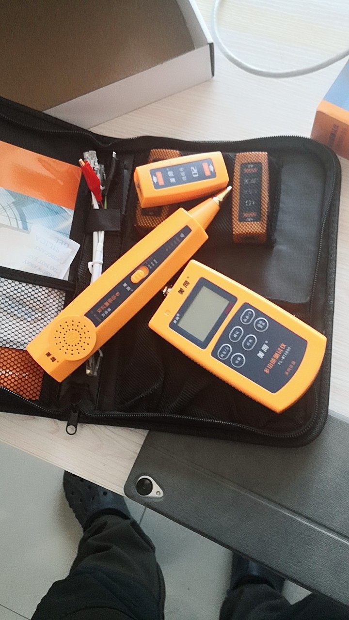 美网fl-mt6800智能抗干扰网线寻线仪寻线器测线仪线长测量巡线仪