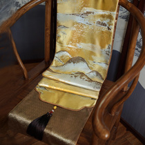 Light extravagant table Flag table cloth New Chinese meditation Nordic modern minimalist Eurostyle luxury Extravagant Banner bunk bed Flag tea XI