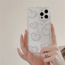 lizzardhill transparent Japan-ROK niche applies Apple 13promax mobile phone shell new iphone11 female 12pro silicone iphox xr