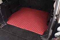 Toyota New Corolla is fully surrounded by trunk mats.