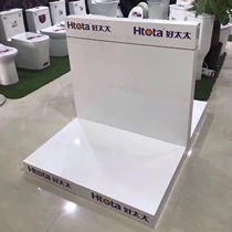 Drone shower partition wedding dress display table wood grain diamond booth toilet hexagonal stove display frame round