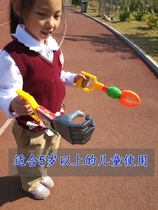 Beach toy clip Mechanical arm telescopic fist pickup big pliers Crab dinosaur pickup tool