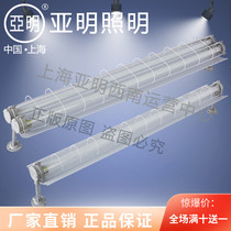 LED explosion-proof lamp Single-tube double-tube waterproof fluorescent lamp Workshop basement three-proof lamp factory warehouse explosion-proof fluorescent lamp