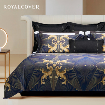 ROYALCOVER 80 Horse cotton Set Cotton SATIN DIGITAL PRINTING Four-piece set Eye of Light