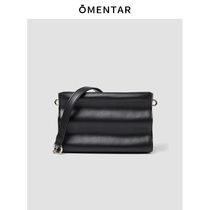 OMENTAR original niche design wave bag women autumn 2021 New Wild leather crossbody bag