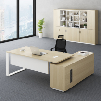 Manager Desk Brief Modern Boss Table Chairs Portfolio President Desk Big Bantai Office Single Supervisor Table