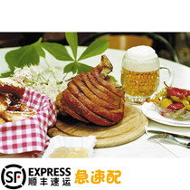 German-style salted pigs hand frozen elbow forefoot 2 kg Schweinshaxe Crispy grilled elbow Authentic braised pigs elbow