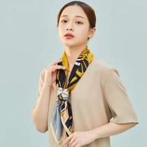 Shanghai Stories Fashion Foreign Air Printed Mother Silk Scarlet Gorgeous Lego Spring Autumn Real Silk Womans Big Fscarf