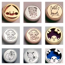 2022 New Cartoon Magnet Closed Aromatic Closed Essential Oil Closed Fragmentation Sponge Baby Horse