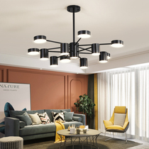 Lamps Living room Modern simple atmosphere Household net lamps Creative bedroom study lights Nordic restaurant chandelier