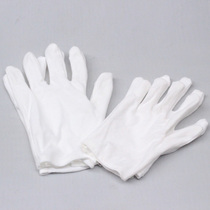 White Gloves Pure Cotton Laude Workhand Sweat Burvin Play Pull Rack Thickened General Yarn All-cotton Etiquette