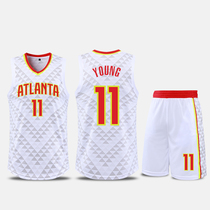 Eagles Trek Young Jersey basketball suit suit mens customized printing group buying sports competition training uniform female children