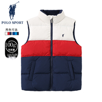 polosport flagship store 2022 Fall and Winter New Childs Down Boys Down Horse Shoulder Cover