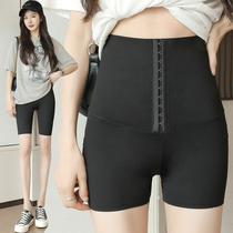 High-rise belly buckle Barbie shorts scarless women's group safety pants Xia Wujing underpants can wear thin pants