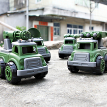 Disassembly and assembly engineering car toy children screw screw mother removable assembly boy puzzle hands-on assembly military car