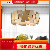 New post-modern personality atmospheric Art living room dining room bar designer lighting stainless steel Chandelier Creative