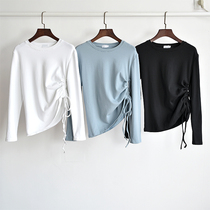 autumn winter thickened dance clothes womens classical dance practice clothes slim body practice clothes modern dance clothes long sleeve yoga clothes