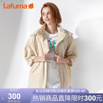 LAFUMA Leifeng leaf outdoor windproof splashing water fall shoulder sleeve casual coat women mountaineering suit LFJA9AF15-AL