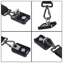 Tripod head fast loading plate tripod camera single anti-band hand wristband special multifunctional interface Akayia universal