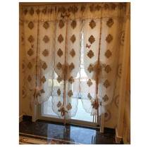 Non-perforated velcro self-adhesive lifting lifting curtain European balcony fan kitchen beauty salon door curtain partition curtain