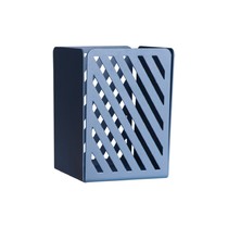 NOME hollow striped square pen holder pen holder stationery storage desktop office portable storage box