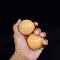 Elderly health ball Fitness ball Handball Pair of hands Jade Agate stone ball Play ball gift gift