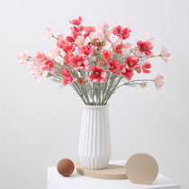 Gmulberry Flower Emulation Flower Bedroom Living Room Dining Room Table Decoration Flower Fake Flower Emulated Flower Suit Dried Flower Bouquet Silk bouquet