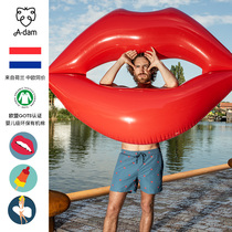 Adam Dutch imported recyclable polyester summer vacation five-point beach pants swimming trunks men quick-drying wear-resistant shorts tide