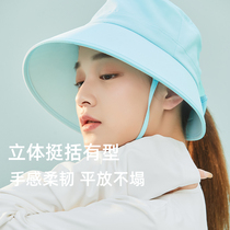 Shanghai Story Sunscreen Anti-UV thin section Summer Leisure adjustable sunscreen fisherman hat sunhat Childrens section