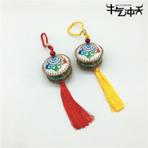 Yurt modeling car hanging car interior products Handicraft hanging small pendant Mongolian characteristics of car supplies