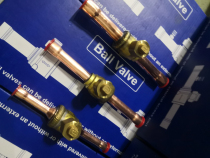 Cold storage Air Conditioning Refrigeration ball valve central air conditioning through welding copper ball valve spherical globe valve 10mm welding