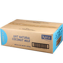 Indonesia imported Jiale coconut milk 400ml * 24 boxes of coconut juice sago sweet baking dessert ingredients