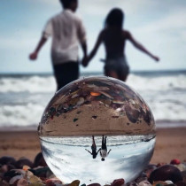 New pop fresh photography props wedding photos handstand photo Write a real creative brigade Photo Gallery Exterior View Water Crystal Ball