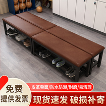 Soft bag bench shopping mall rest stool gym basketball hall stool home bathroom locker room try shoe stool