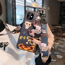 Apple 11 phone shell hanging neck iPhone11 mobile phone shell with hanging rope female section iPhone11pro max