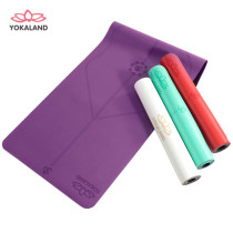 Ukalim Germany imported material non-slip integrated guide balance leather rubber yoga mat local tyrant mat