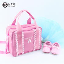 Children Dance Packs Girls Fashion Dancing Backpacks Han Edition Canvas Handbag New Ballet Princess Bag Print