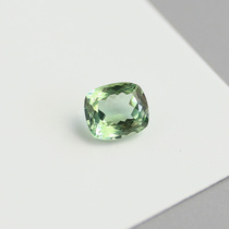2 59 carat natural mint Green Bite-Seal-shaped pillow-shaped Withdrawal Face Glass Body Fine Fire Color