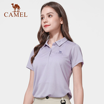 Camel mens clothing 2021 Summer new men speed dry T-shirt lady POLO shirt A1S2RL105 A1S1RL106