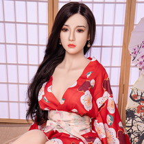 Solid doll full silicone inflatable female doll Real male non-inflatable intelligent robot adult pluggable sex doll