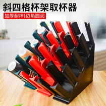 Milk tea shop cup holder Creative multi-layer bar bar disposable paper cup sub-cup cup holder Cup holder Plastic cup holder Cup holder