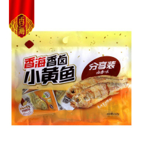 Xianghai fragrant braised small yellow fish 248g share package Wenzhou specialty leisure snacks Snacks open bag ready-to-eat