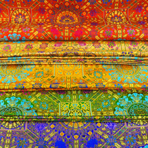 Buddha tablecloth around Tibetan brocade thickened Buddha table can be customized background wall Buddha curtain for tablecloth table skirt for Buddha tablecloth