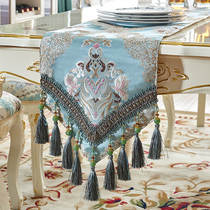American table flag upscale living room tea table flag TV cabinet European luxury dining table fabric bed flag cover towel dining mat custom-made
